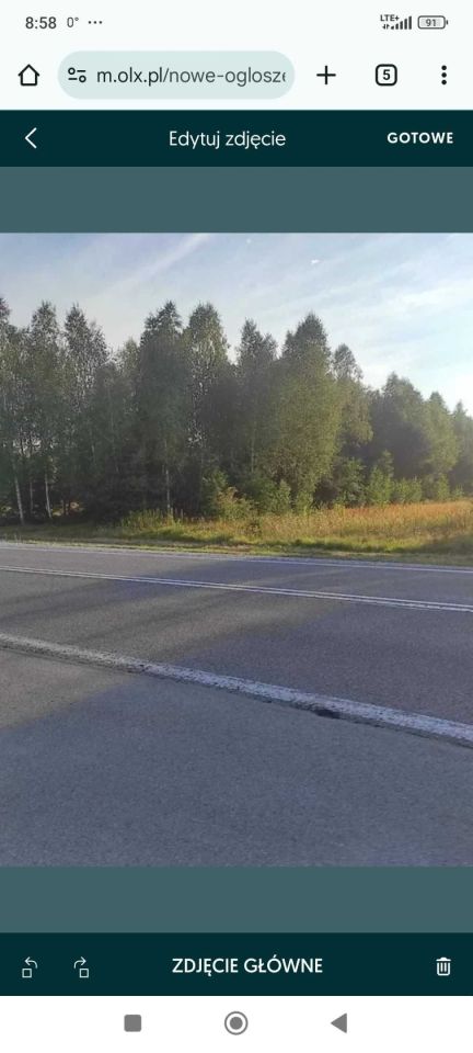 Działka rolna Nowa Grabownica. Zdjęcie 2