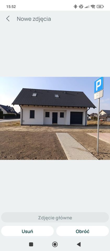 dom szeregowy Pniewy, ul. Różana. Zdjęcie 1