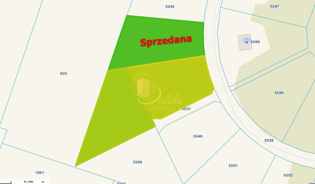 Działka budowlana Grzybowce. Zdjęcie 1