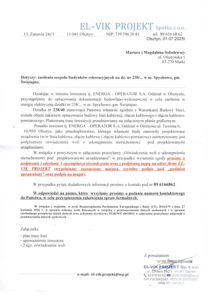 Działka rolno-budowlana Spychowo, ul. Rzeczna. Zdjęcie 4