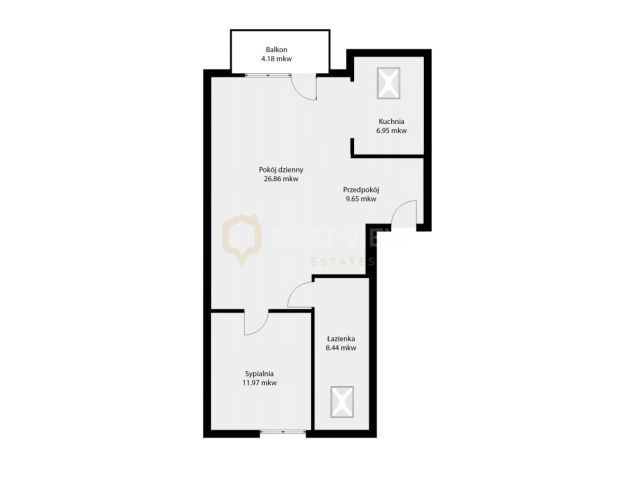 Mieszkanie 3-pokojowe Pruszków, ul. Marii Skłodowskiej-Curie. Zdjęcie 18