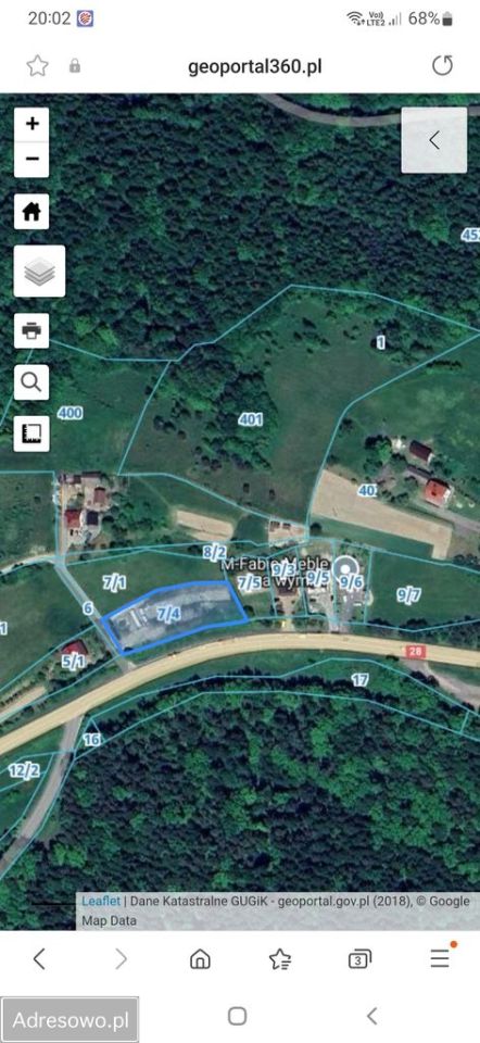 Działka budowlana Trzetrzewina. Zdjęcie 4