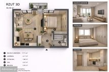 Mieszkanie 2-pokojowe Warszawa Mokotów, ul. Cybernetyki. Zdjęcie 3