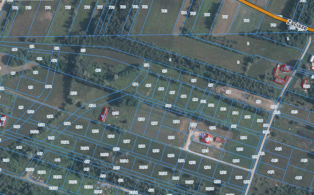 Działka budowlana Rżyska