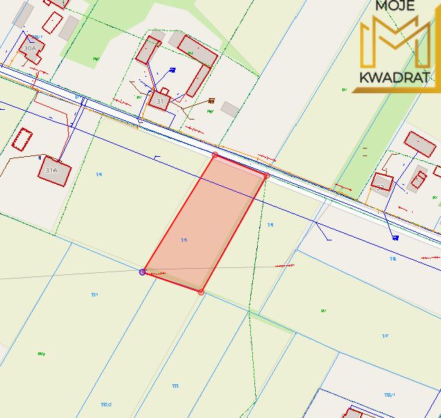 Działka budowlana Broszęcin. Zdjęcie 4