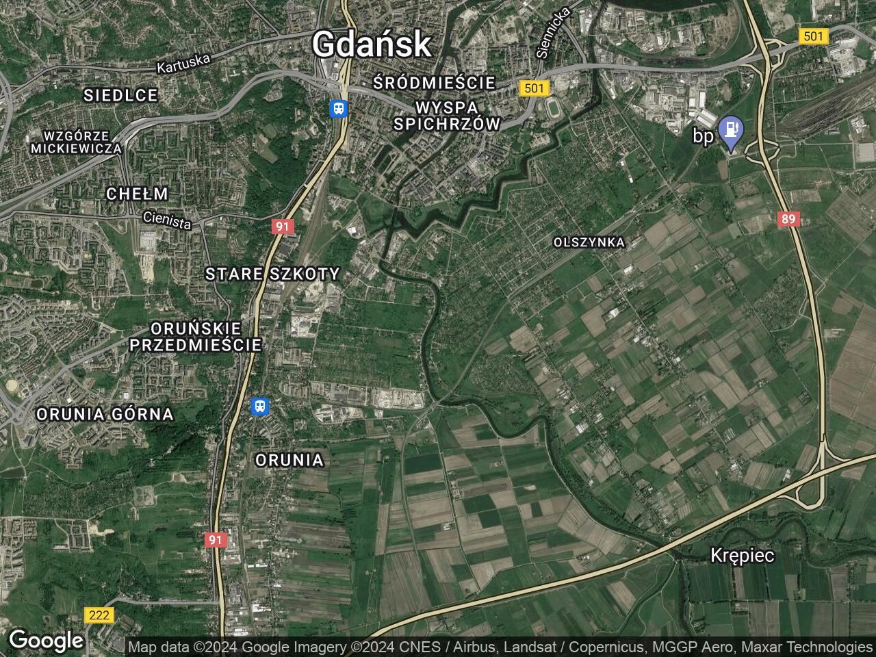 Działka rekreacyjna Gdańsk Olszynka, ul. Olszyńska