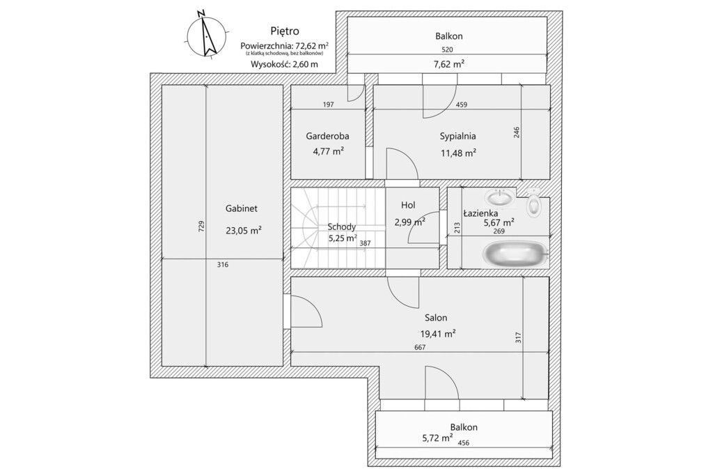 dom wolnostojący, 5 pokoi Hornówek. Zdjęcie 31