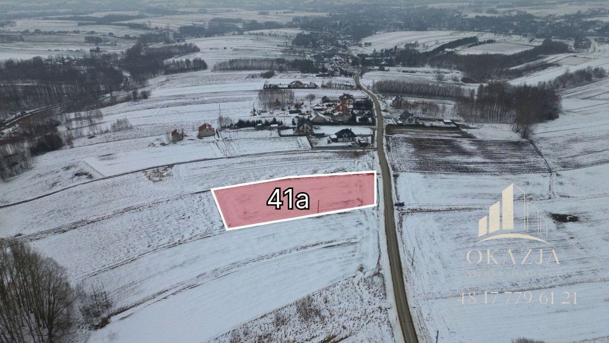 Działka inwestycyjna Niechobrz. Zdjęcie 3