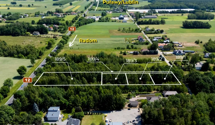 Działka rolno-budowlana Leokadiów