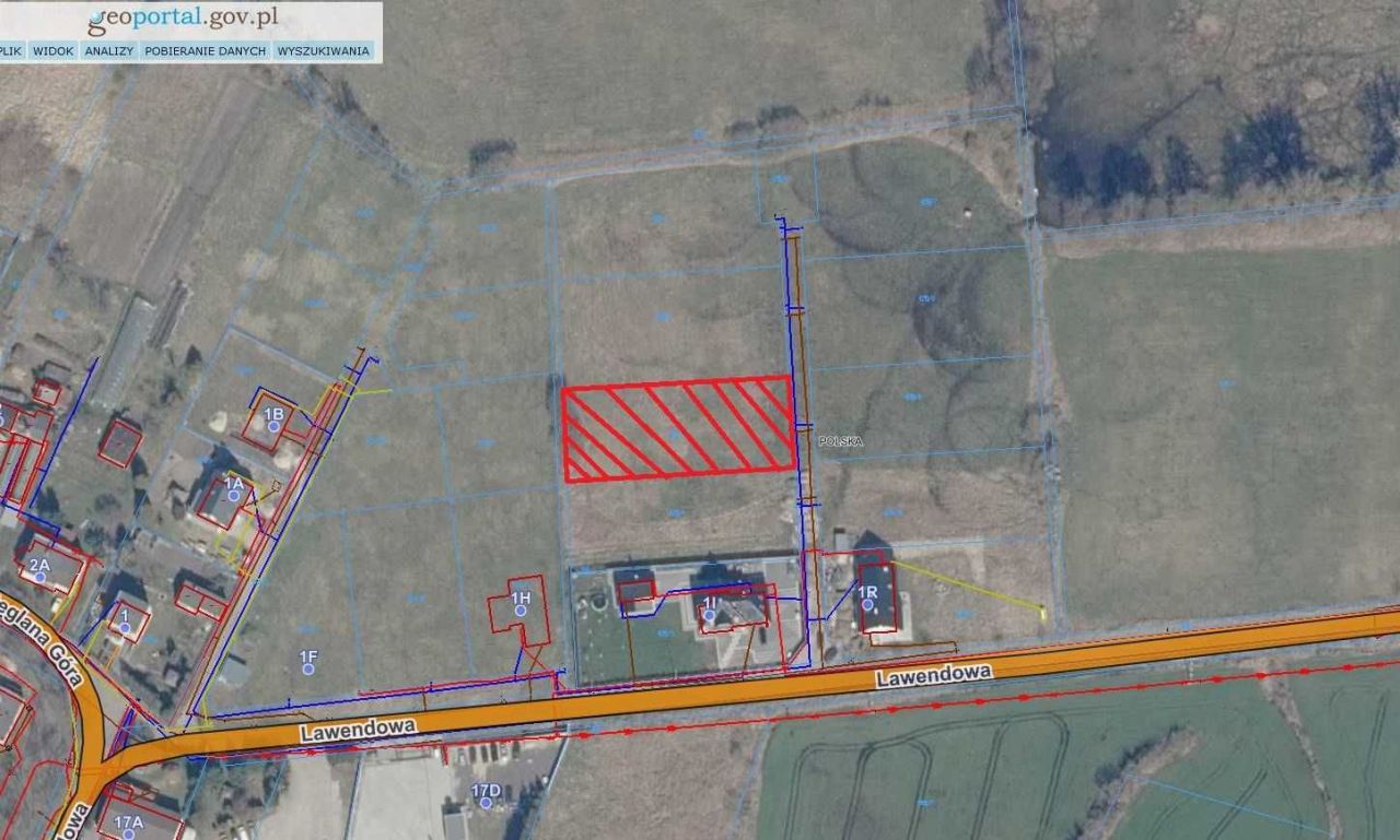 Działka budowlana Skwierzyna, ul. Lawendowa. Zdjęcie 2