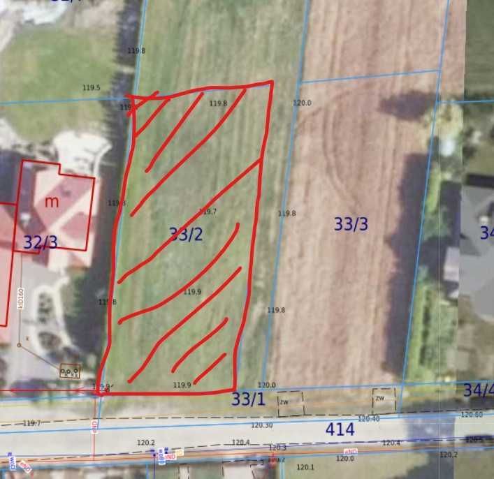 Działka budowlana Szewce, ul. Sportowa. Zdjęcie 5