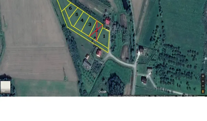 Działka rolna Tarnobrzeg Wielowieś, ul. Nowa