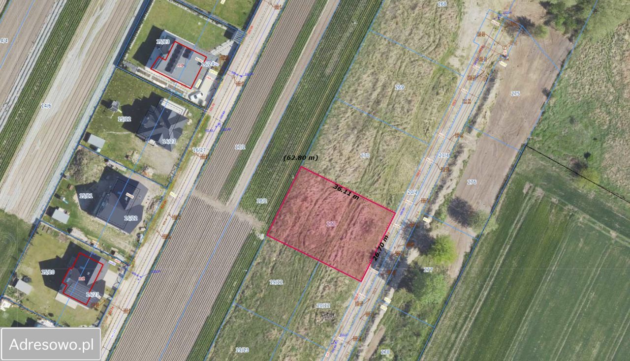 Działka budowlana Falenty Nowe. Zdjęcie 1