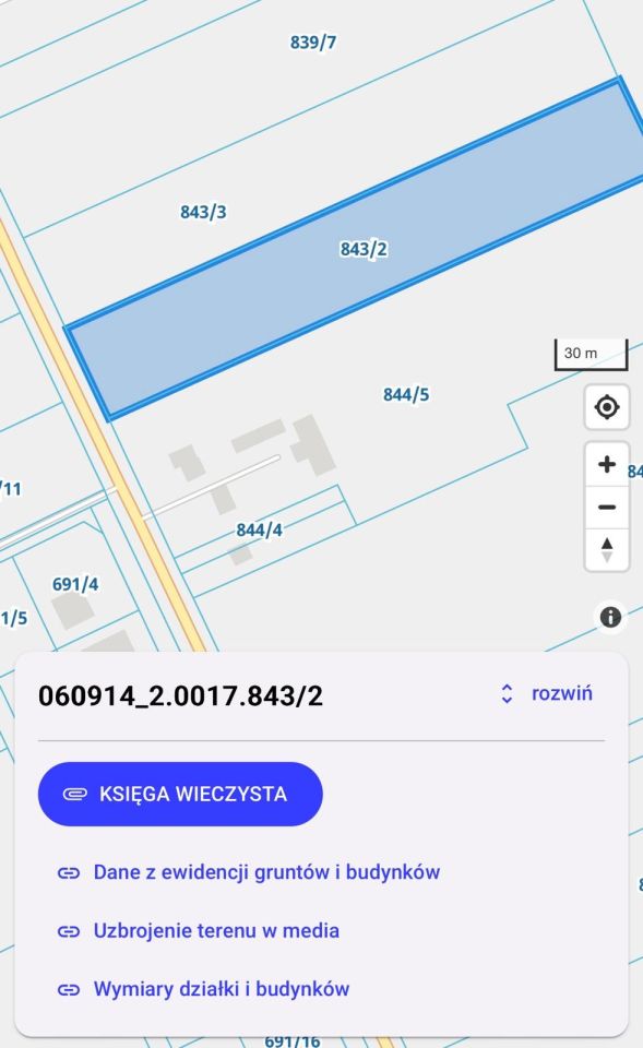 Działka rolno-budowlana Łuszczów Drugi. Zdjęcie 4