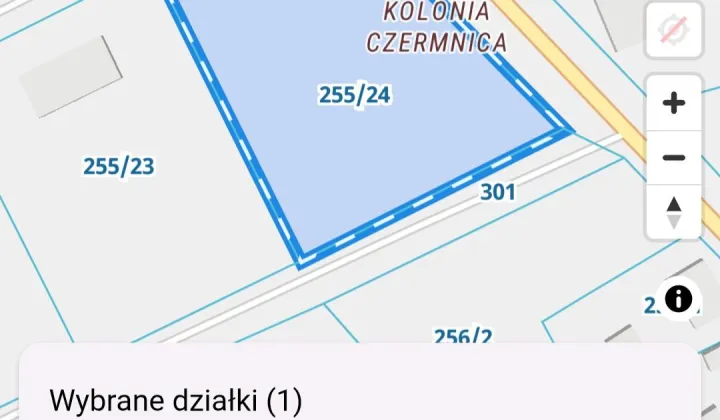 Działka budowlana Czermnica