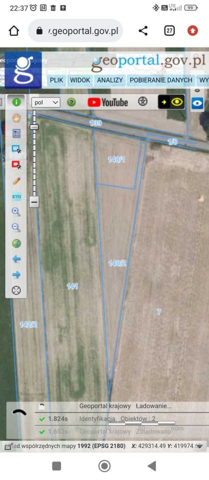 Działka budowlana Szczury. Zdjęcie 4