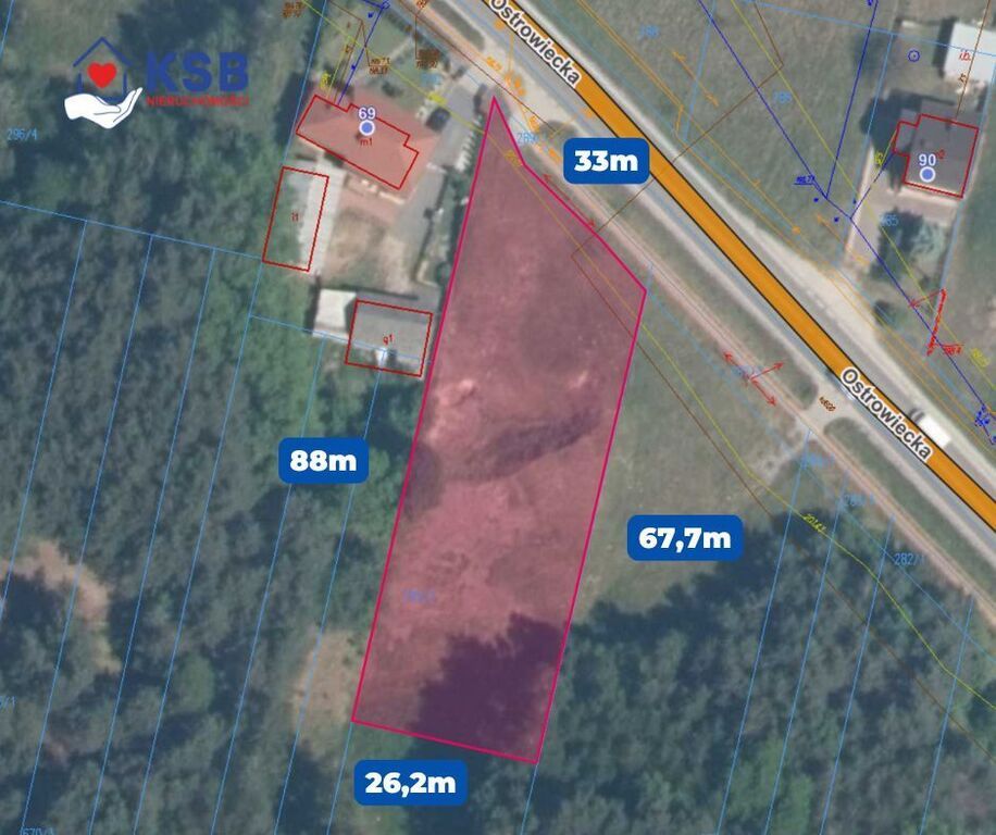 Działka budowlana Kuczów. Zdjęcie 10