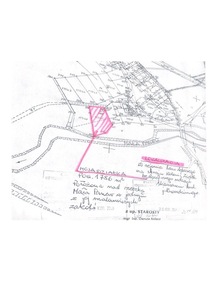 Działka budowlana Krupski Młyn, Kolonia Stary Ziętek. Zdjęcie 1