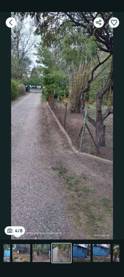 Działka rod Warszawa Wawer, ul. Trakt Lubelski. Zdjęcie 6