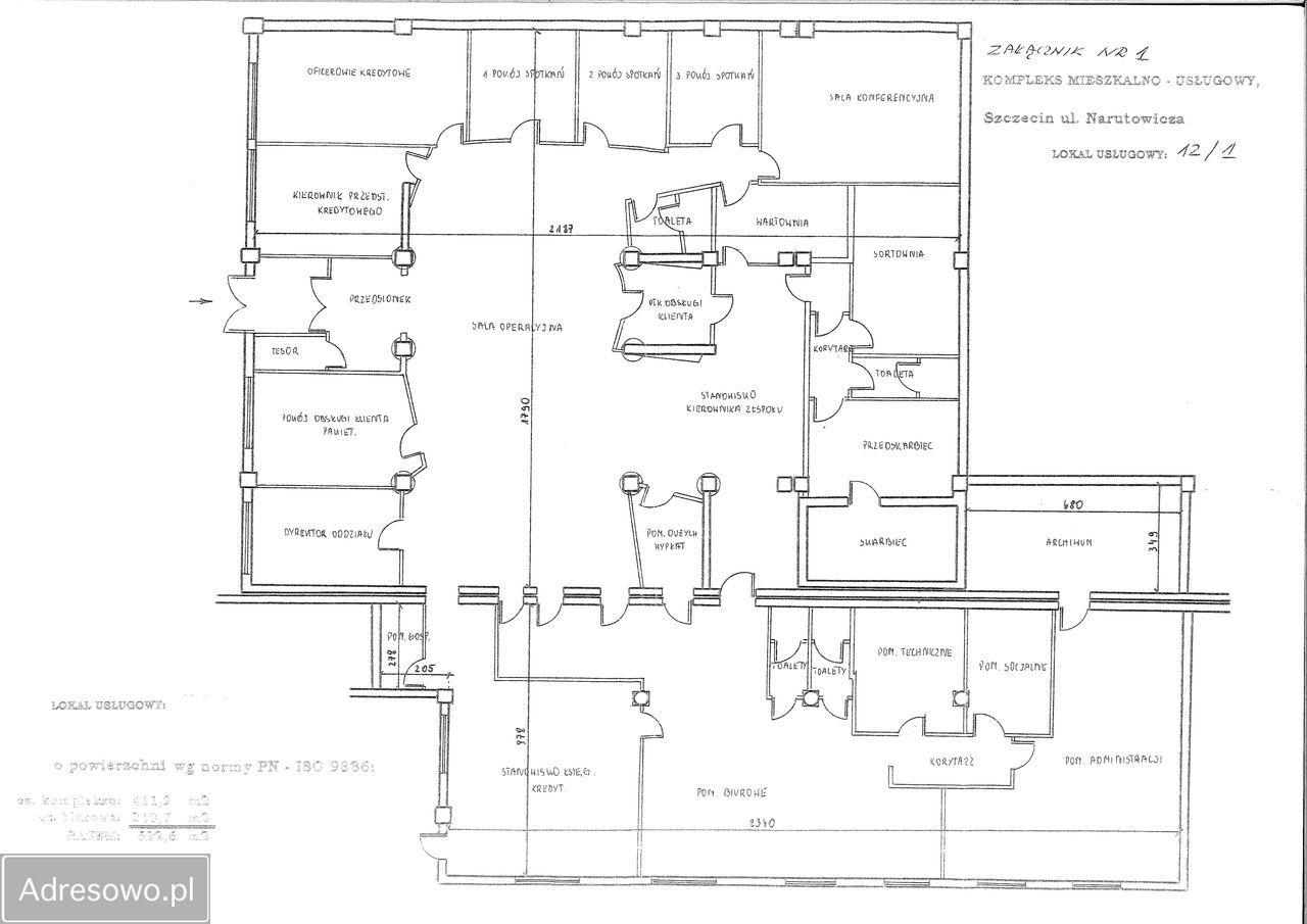 Lokal Szczecin Śródmieście, ul. Gabriela Narutowicza. Zdjęcie 8