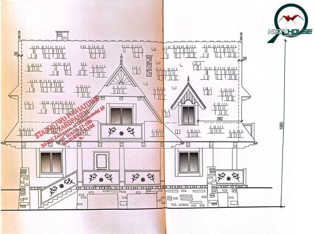 dom wolnostojący, 7 pokoi Kościelisko, ul. Nędzy Kubińca. Zdjęcie 16