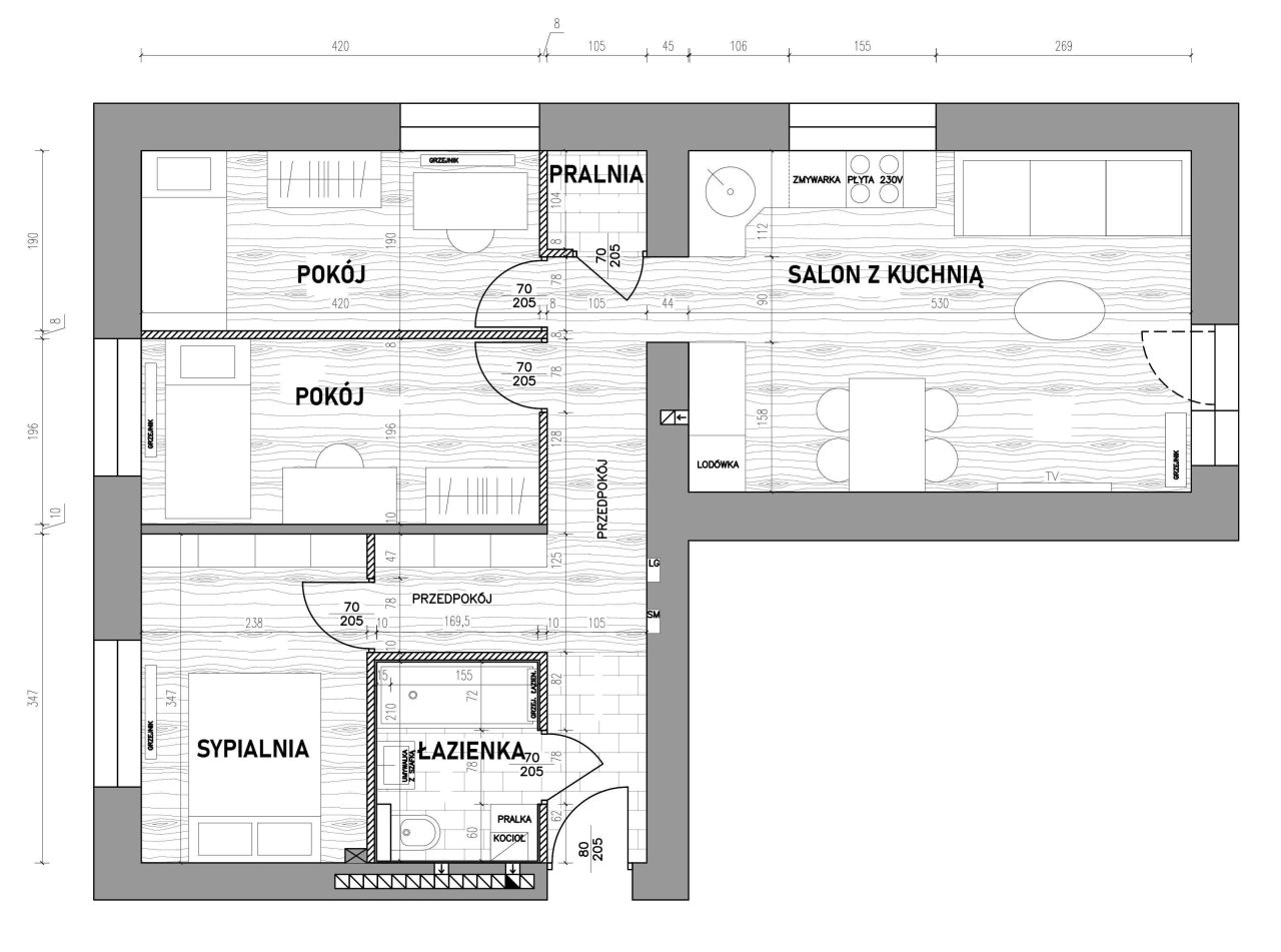 Mieszkanie 4-pokojowe Chorzów Centrum, ul. Cieszyńska. Zdjęcie 8