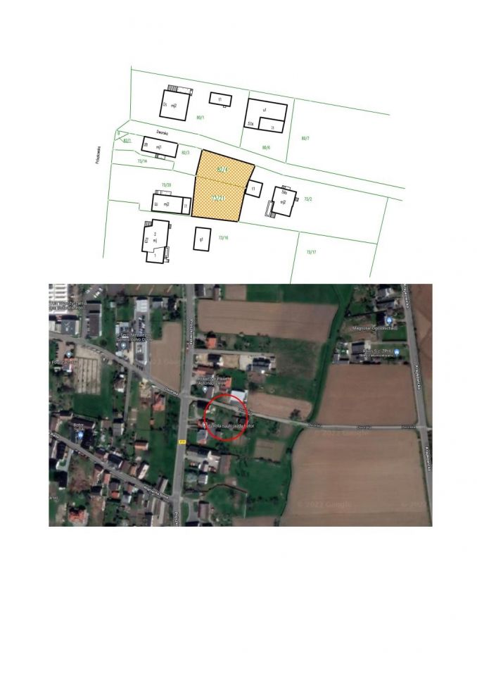 Działka budowlana Opole Szczepanowice, ul. Dworska