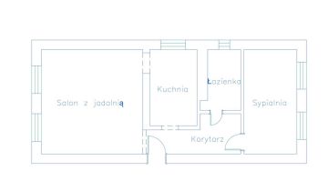 Mieszkanie 2-pokojowe Kołuda Mała
