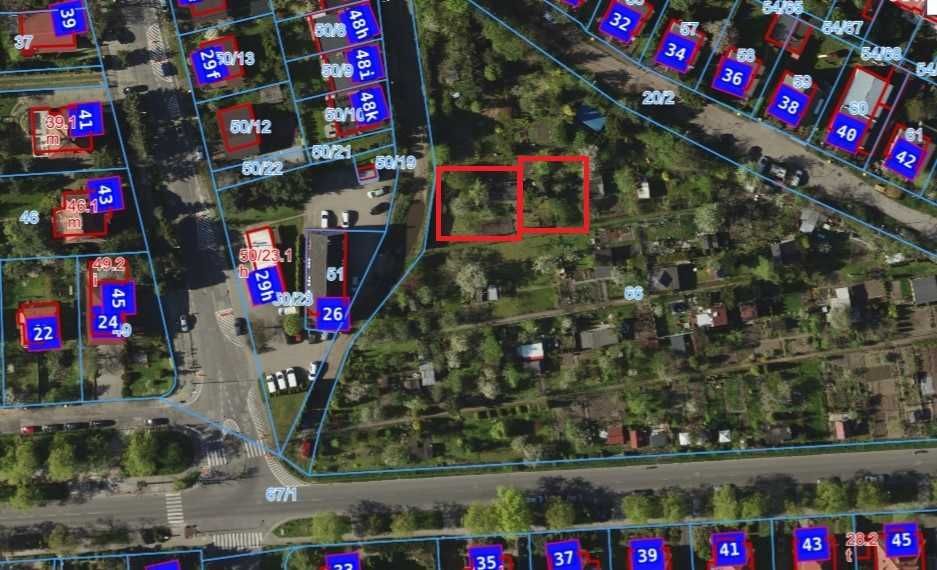 Działka rekreacyjna Wrocław Rakowiec