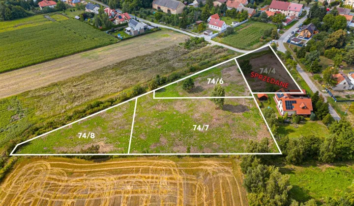 Działka budowlana Mnichowice, ul. Akacjowa