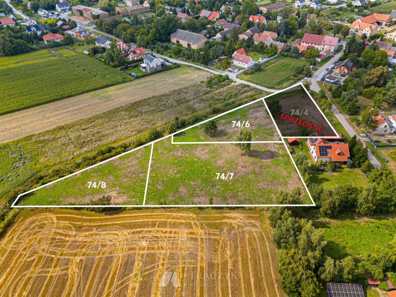 Działka budowlana Mnichowice, ul. Akacjowa. Zdjęcie 1