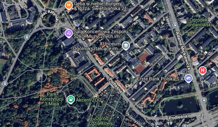 Mieszkanie 3-pokojowe Białystok Centrum, ul. Artura Grottgera