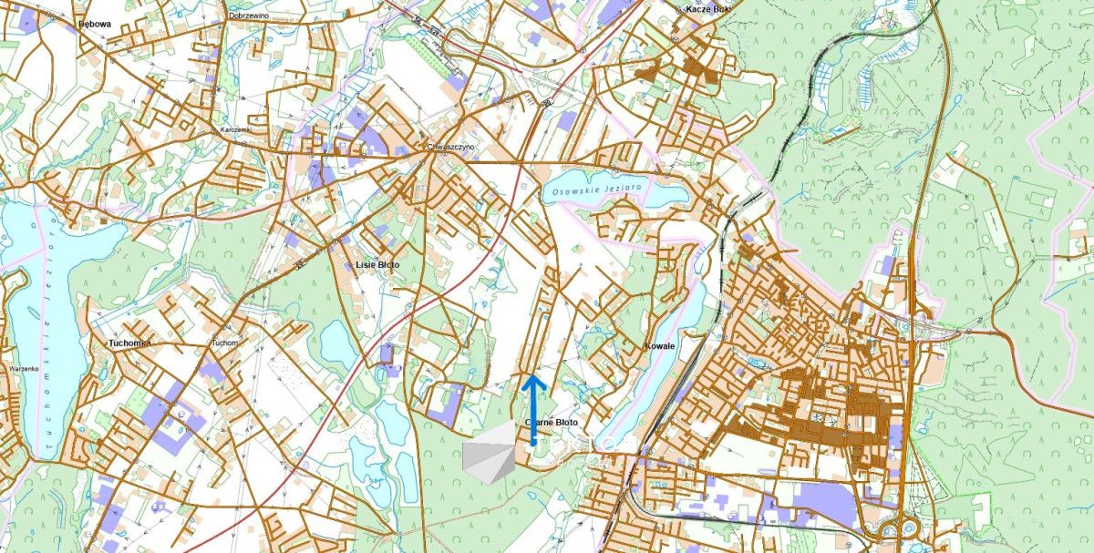 Działka budowlana Chwaszczyno, ul. Kasztanowa. Zdjęcie 2