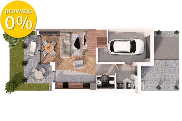 dom szeregowy, 4 pokoje Rzeszów Słocina, ul. św. Marcina. Zdjęcie 9