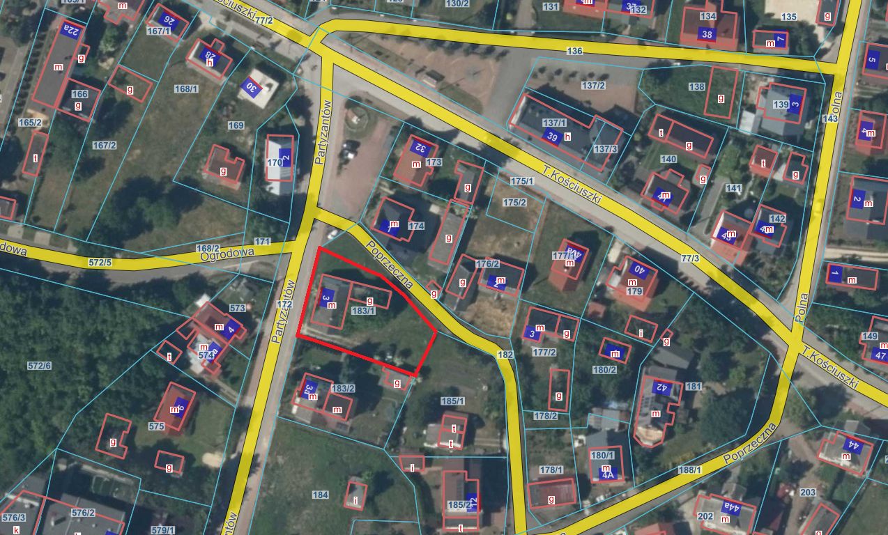 Działka budowlana Solec-Zdrój, ul. Partyzantów. Zdjęcie 1