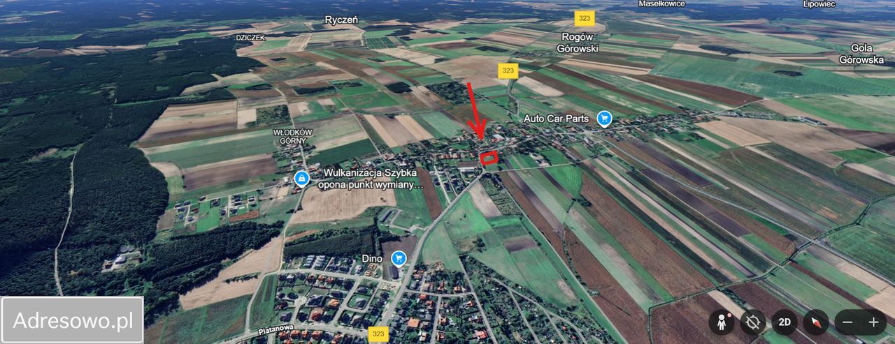 Działka rolno-budowlana Stara Góra. Zdjęcie 2