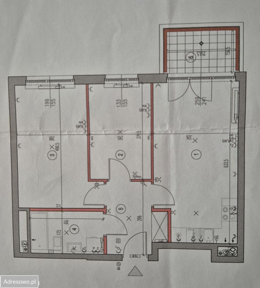 Mieszkanie 3-pokojowe Warszawa Żoliborz, ul. Kaliny Jędrusik. Zdjęcie 5