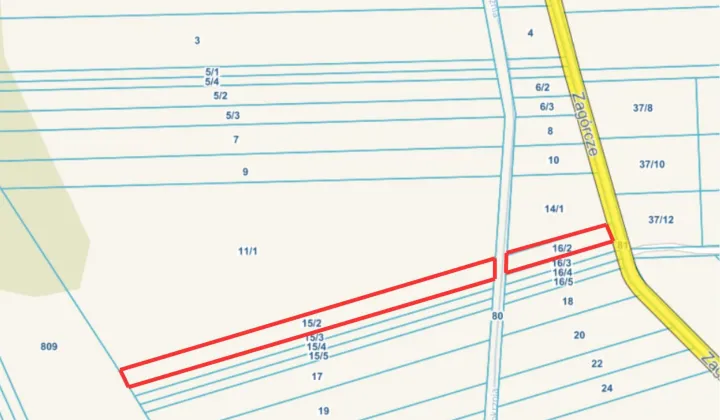 Działka rolna Dąbrowa Górnicza Błędów, ul. Zagórcze