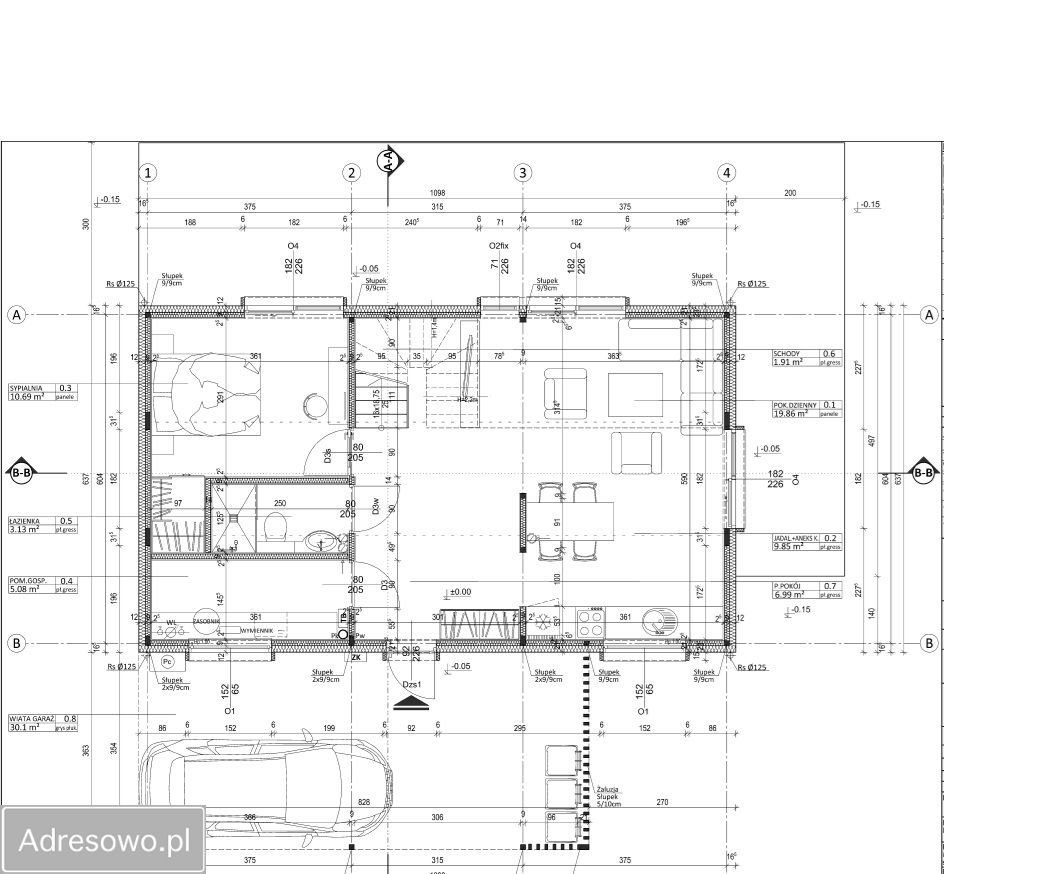 dom wolnostojący, 5 pokoi Bielsko-Biała Stare Bielsko, ul. Poligonowa. Zdjęcie 5