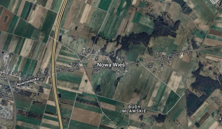 Działka rolna Nowa Wieś, Nowa wieś
