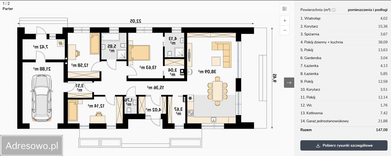 Działka budowlana Grabów nad Pilicą, ul. Polna. Zdjęcie 5