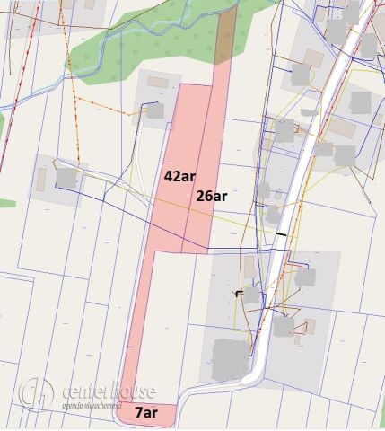 Działka budowlana Strażów. Zdjęcie 1