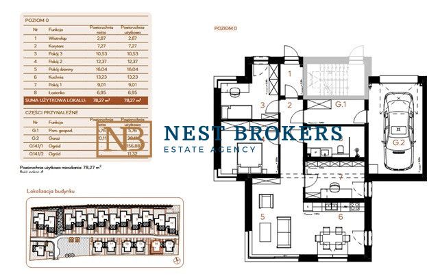 Mieszkanie 4-pokojowe Kraków Podgórze, ul. Kosocicka. Zdjęcie 1