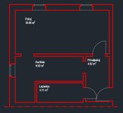 Mieszkanie 1-pokojowe Kluczbork, ul. Wołczyńska. Zdjęcie 1