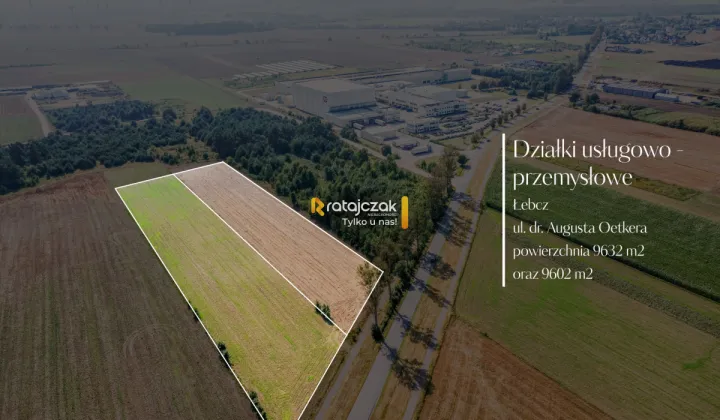 Działka inwestycyjna Łebcz, ul. dr. Augusta Oetkera