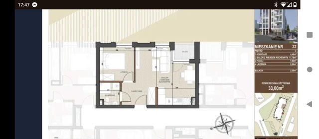 Mieszkanie 2-pokojowe Kielce, ul. Nowa. Zdjęcie 1