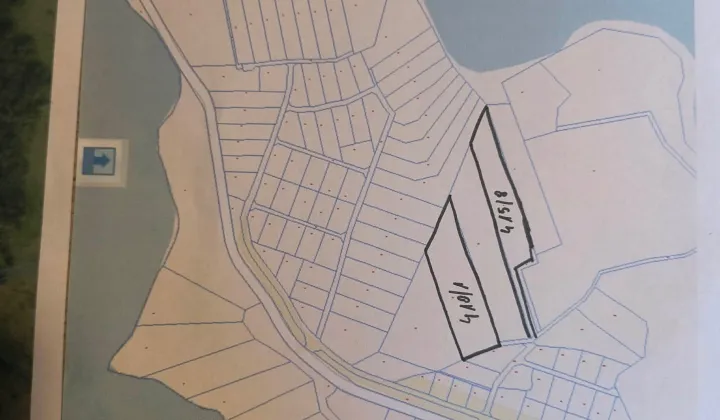 Działka rolna Dąbrówno