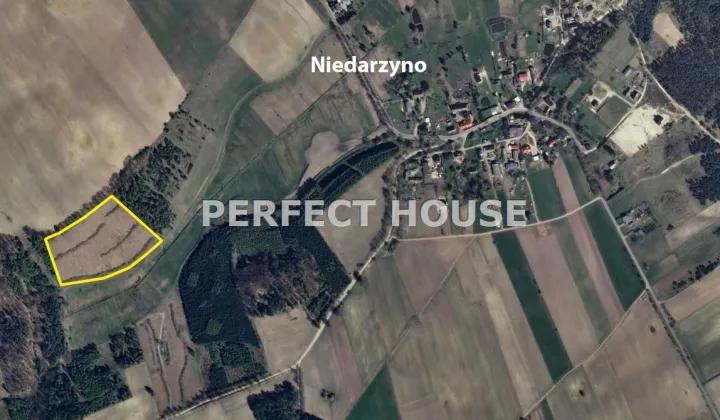 Działka rolna Niedarzyno