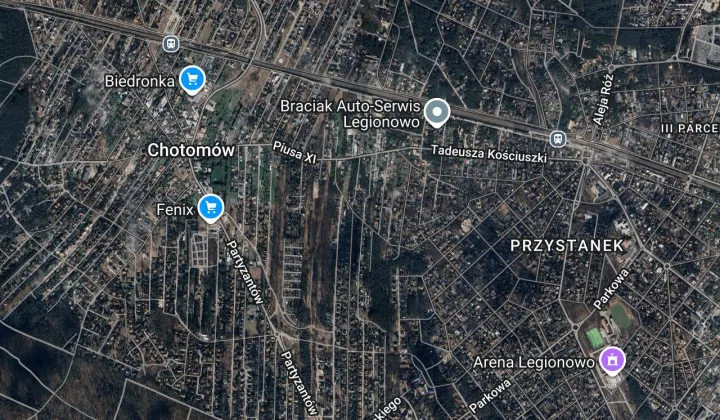 Działka budowlana Chotomów, ul. Okólna