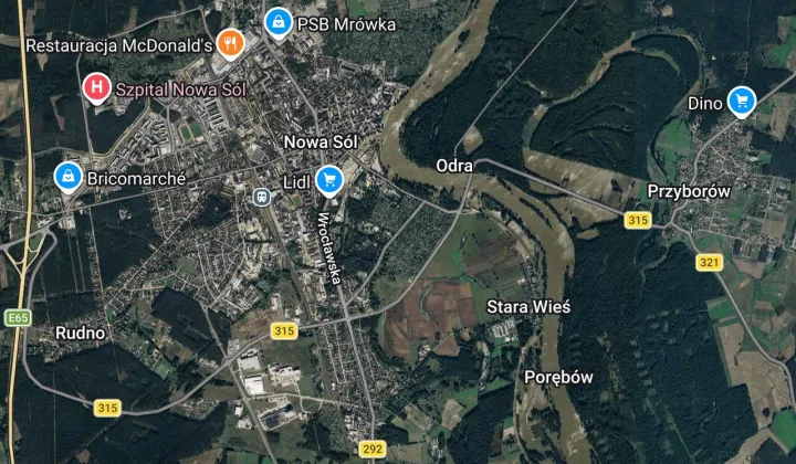 Działka rod Nowa Sól, ul. Południowa